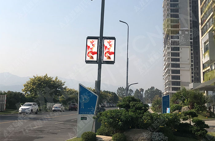 led燈桿屏|智慧燈桿屏|led廣告機|智慧路燈屏|戶外LED廣告機|燈桿屏|智慧燈桿|智慧路燈