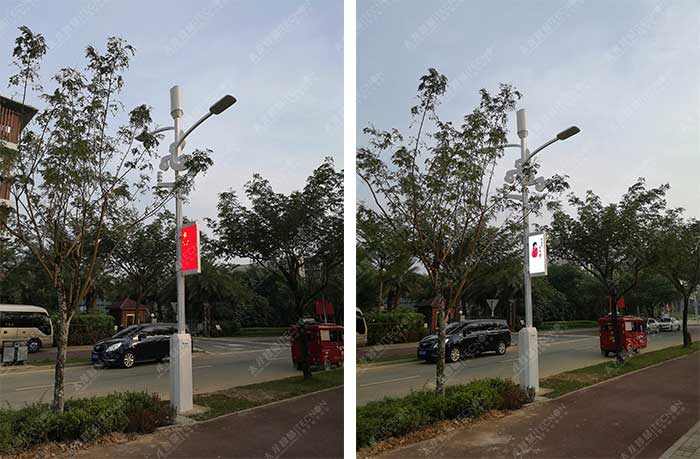 led燈桿屏|智慧燈桿屏|led廣告機|智慧路燈屏|戶外LED廣告機|燈桿屏|智慧燈桿|智慧路燈